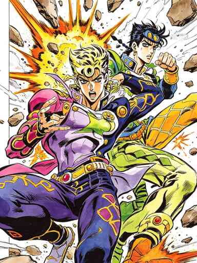 JOJO的奇妙冒险高清漫画封面 - 尾巴漫画免费阅读